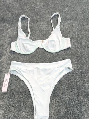 Riot Swim Light Mint Underwire Bikini